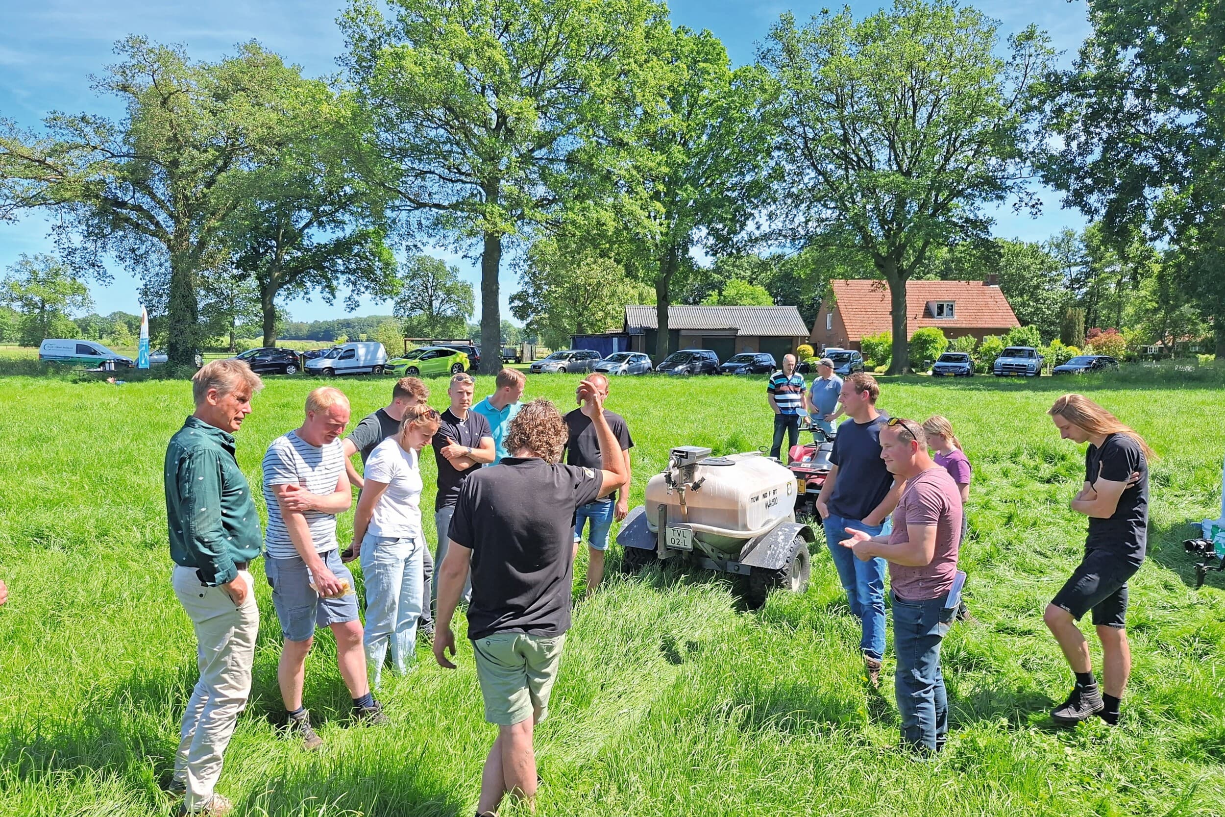 Bladbemesting gras
