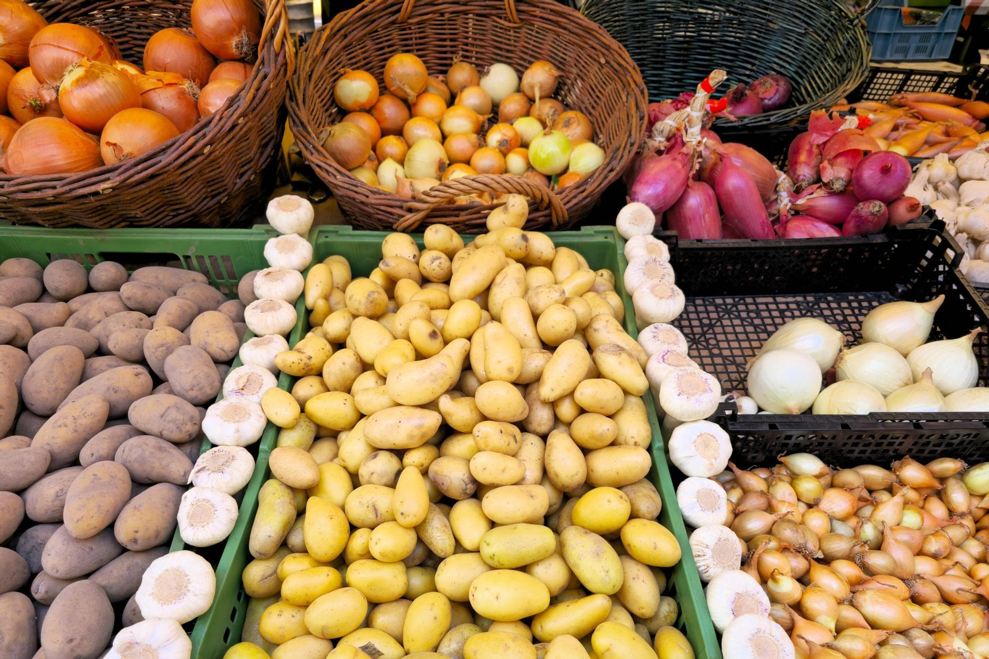 Biologische producten in een supermarkt. Foto: ANP