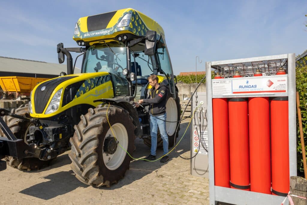 New Holland T5.140-trekker op waterstof