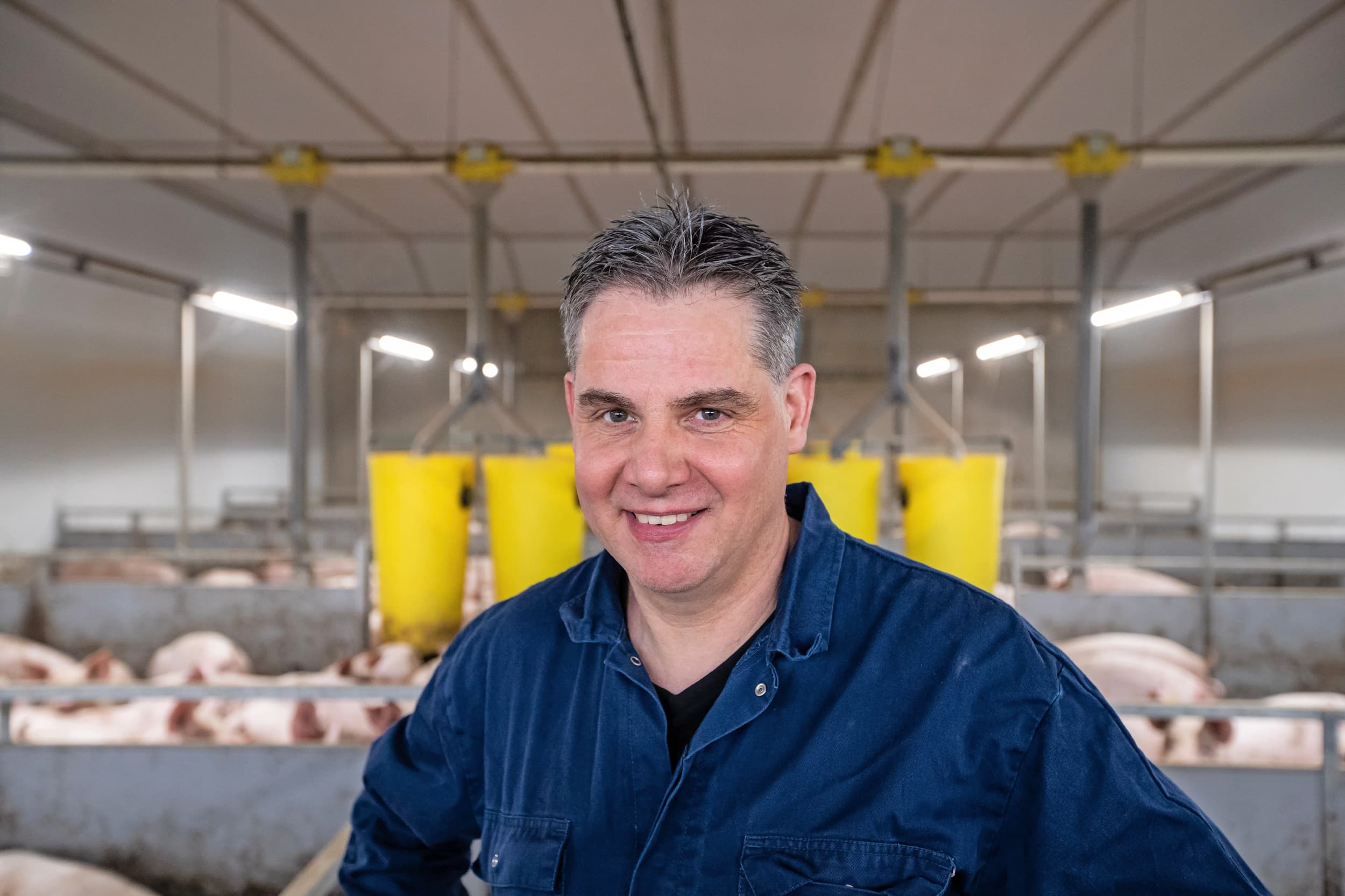 Hendriks heeft 5 van de 10 afdelingen uitgerust met een zogenoemde Flowmeter. Daarmee wordt de wateropname op afdelingsniveau 24/7 geregistreerd. – Foto’s: Ronald Hissink