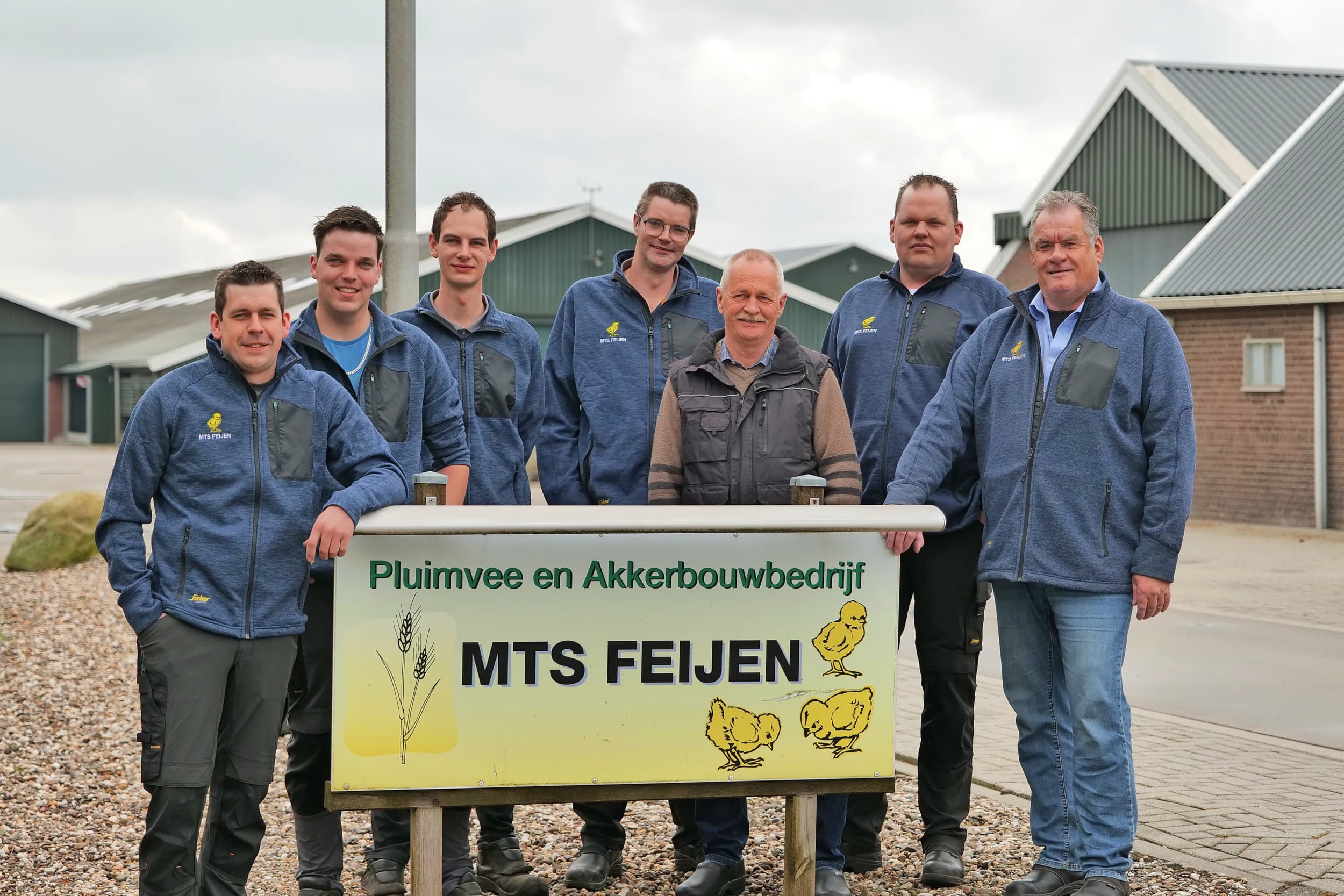 Maatschap Feijen won de ForFarmers Agroscoopbokaal Vleespluimvee 2024. – Foto: ForFarmers