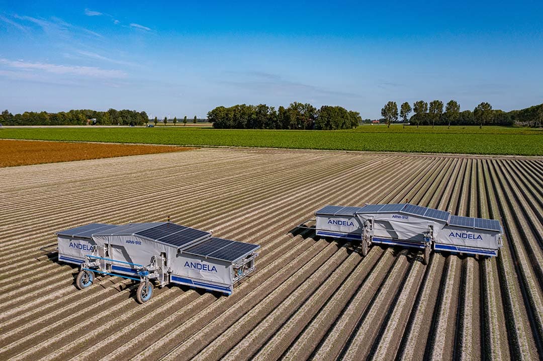 veldrobots in de landbouw