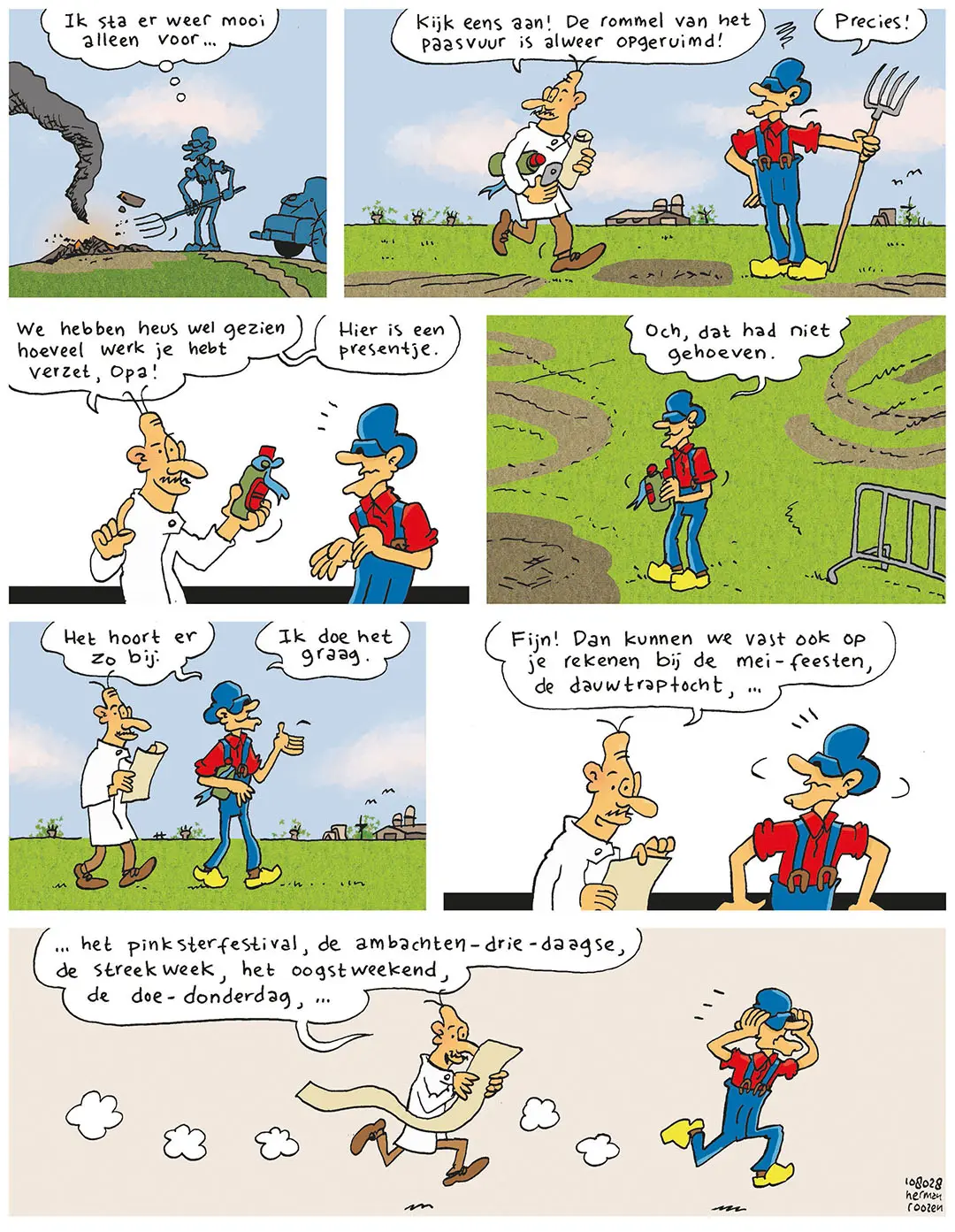 Tekst en tekeningen: Herman Roozen