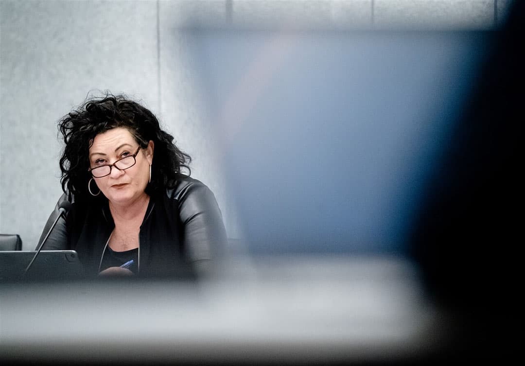 Caroline van der Plas (BBB) tijdens een debat in de Tweede Kamer op 2 februari. - Foto: ANP