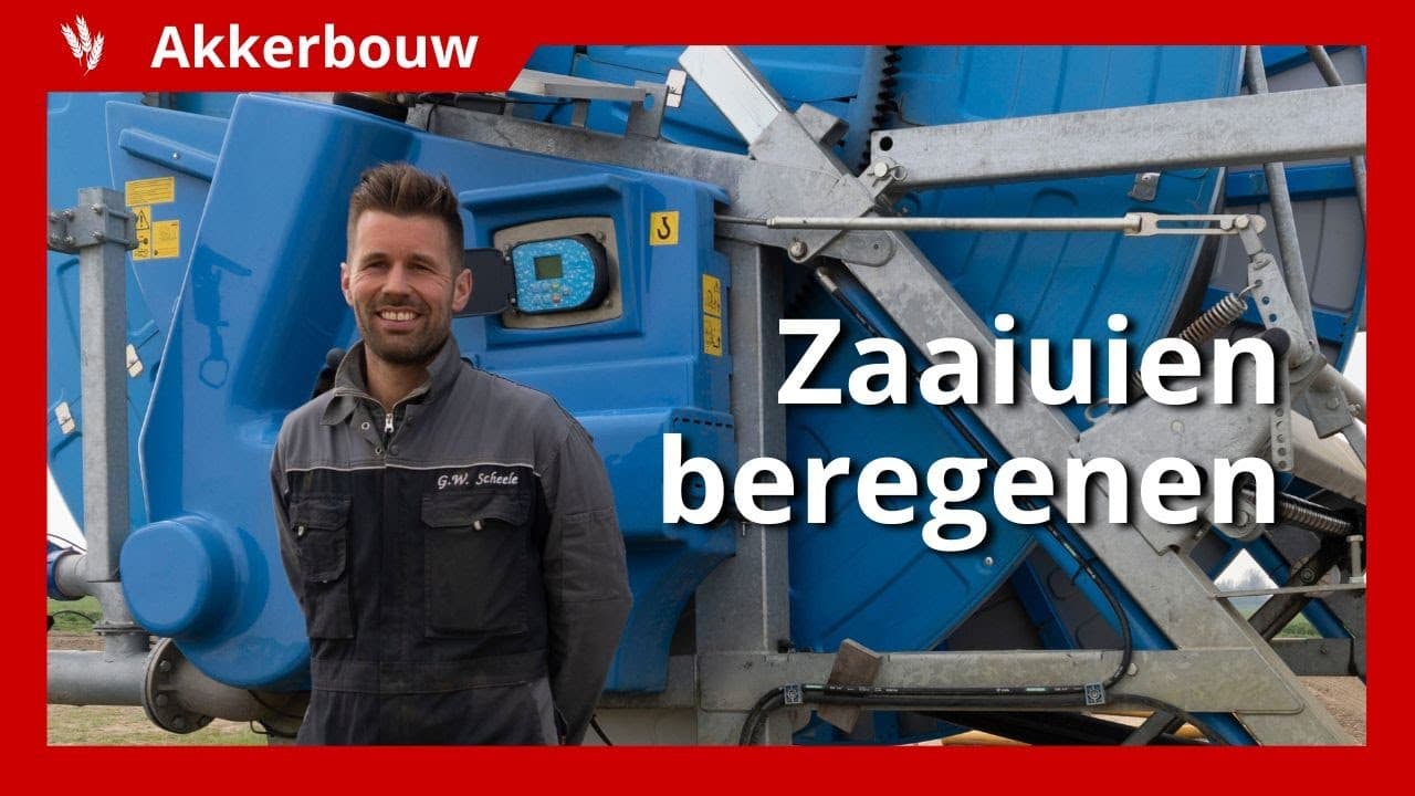 Video | Kieming op gang door beregenen bij droogte