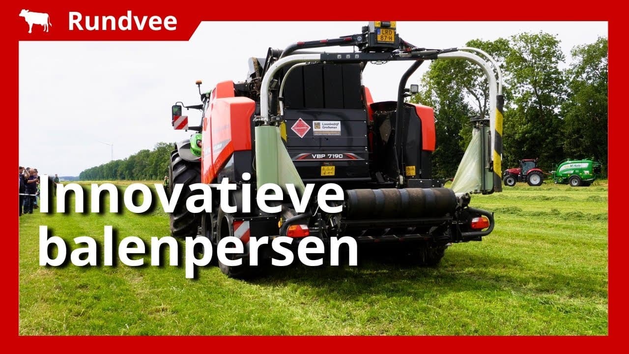Video | Innovatieve balenpersen verbeteren voerkwaliteit