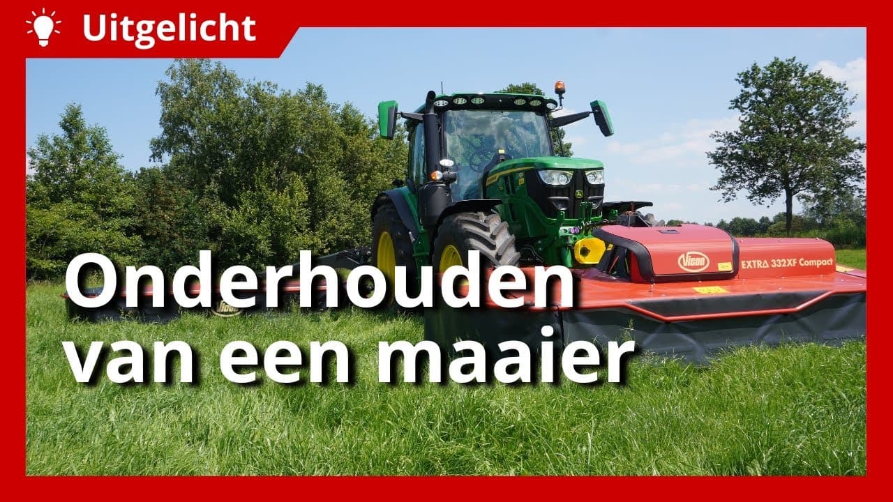 Uitgelicht | Onderhoud van een schijvenmaaier