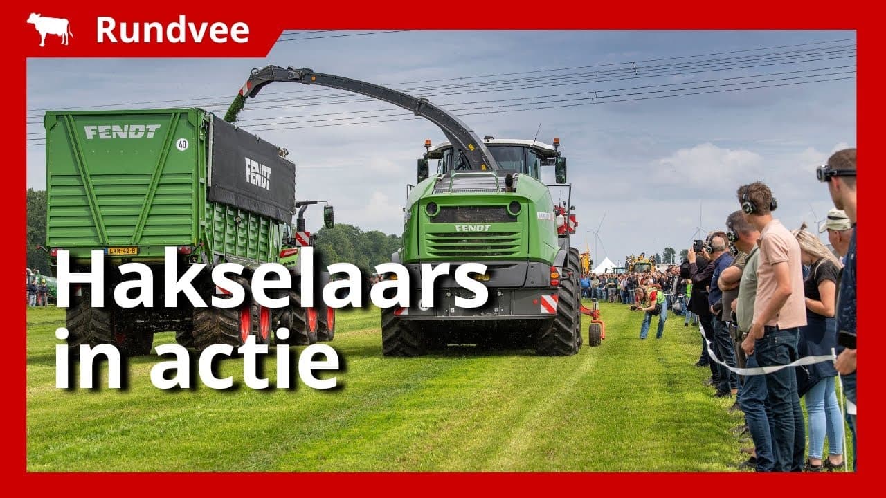 Video | Innovatieve hakselaars demonstreren hun kracht