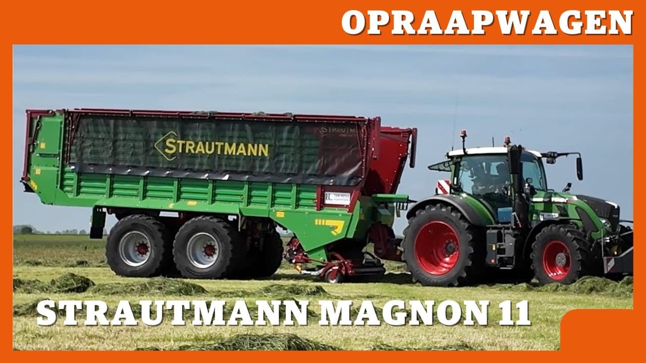 Strautmann Magnon snijdt korter met nieuwe opraapwagen