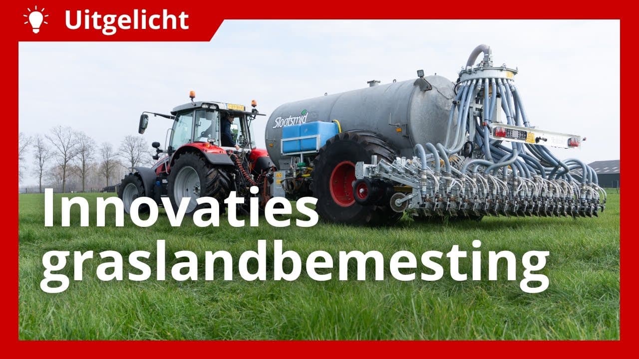 Uitgelicht | Innovaties bij grasland bemesten, kalklaag over mest