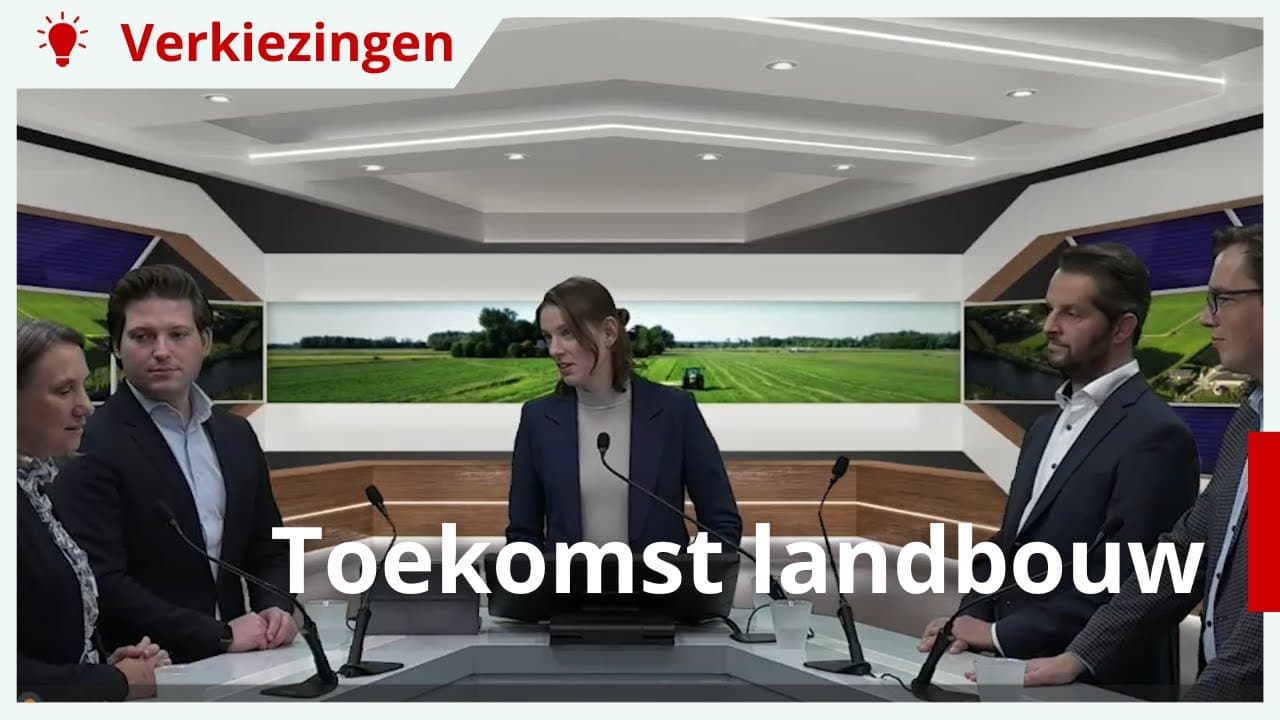 Video | Verkiezingsdebat Boerderij: zo zien partijen de landbouw voor zich