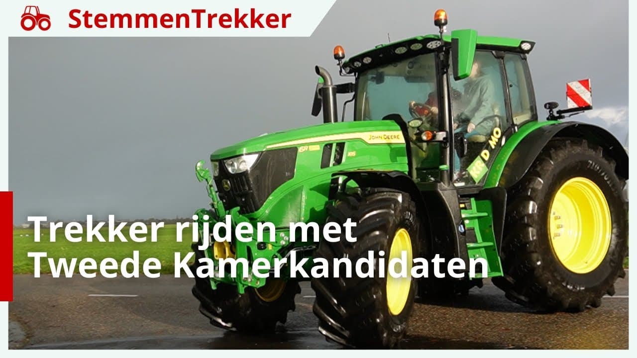 Boerderij StemmenTrekker, interviews met kandidaat-Kamerleden op de trekker