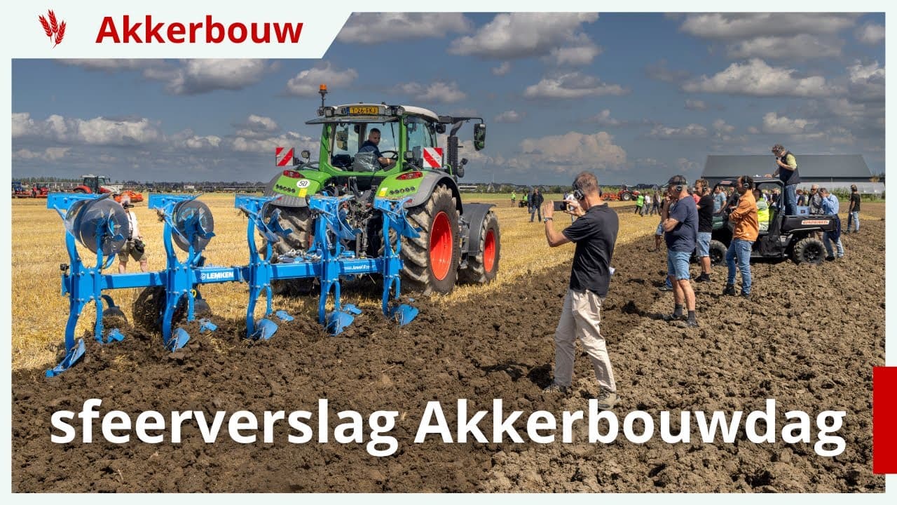Schoffelen en stoppelbewerking tijdens Akkerbouwdag