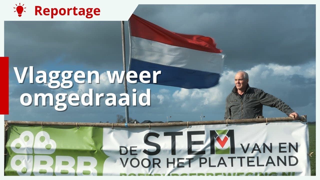 Melkveehouder Jos heeft de vlaggen weer omgedraaid