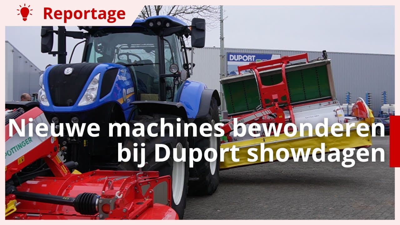 Video | Nieuwe machines bewonderen bij Duport showdagen
