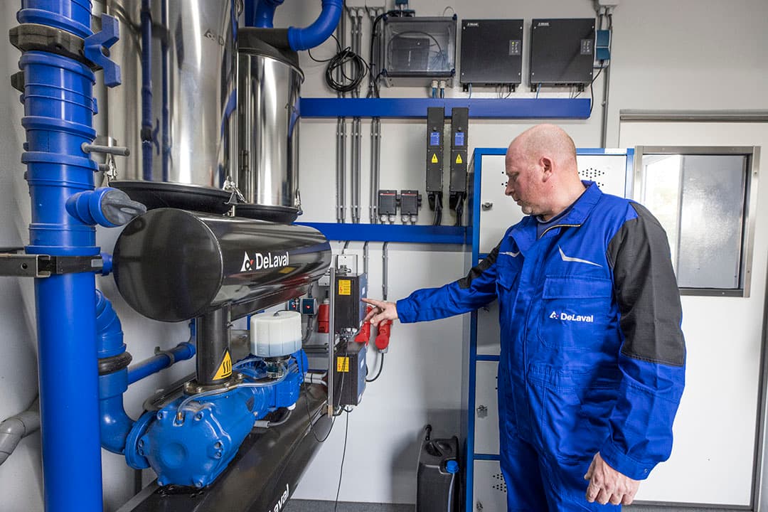 Bij nieuwbouw of renovatie is het eigenlijk geen keuze om wel geen frequentieregeling toe te passen. Hetzelfde geldt bij automatisch melken vanwege het hoge stroomverbruik. - Foto: Koos Groenewold