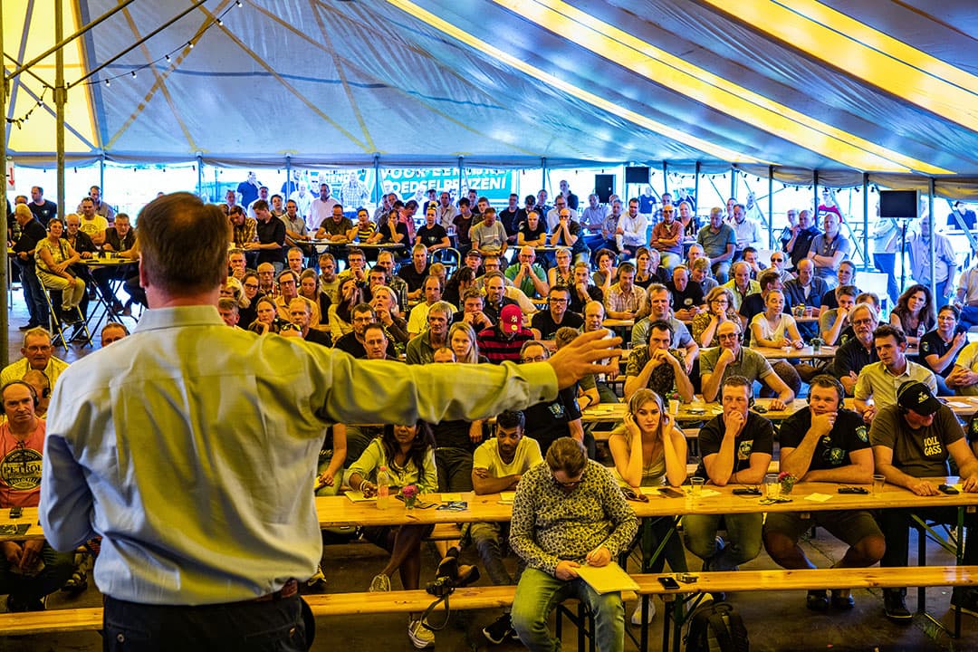 De FDF-ledenvergadering. - Foto: Ronald Hissink