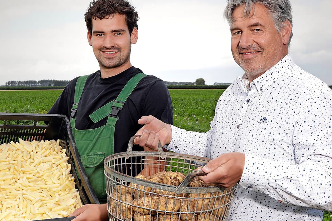 Denis Steijaert (r) en zoon Dirk - Foto: Wim Kooyman