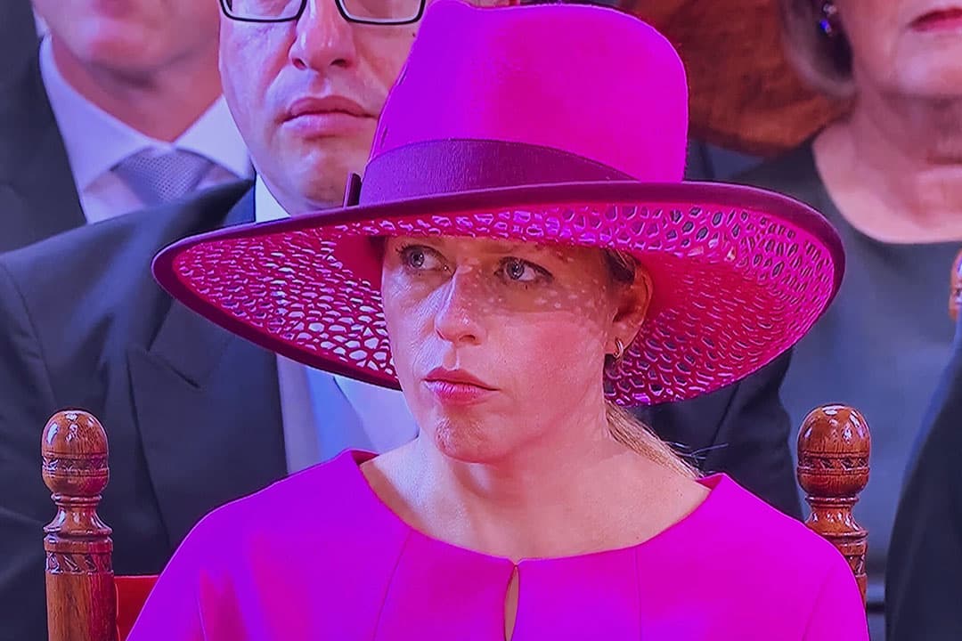 Landbouwminister Carola Schouten tijdens de troonrede vorig jaar. - Foto: Misset