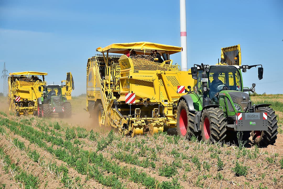 Nieuwe Ropa-aardappelrooier heeft dubbele bunker
