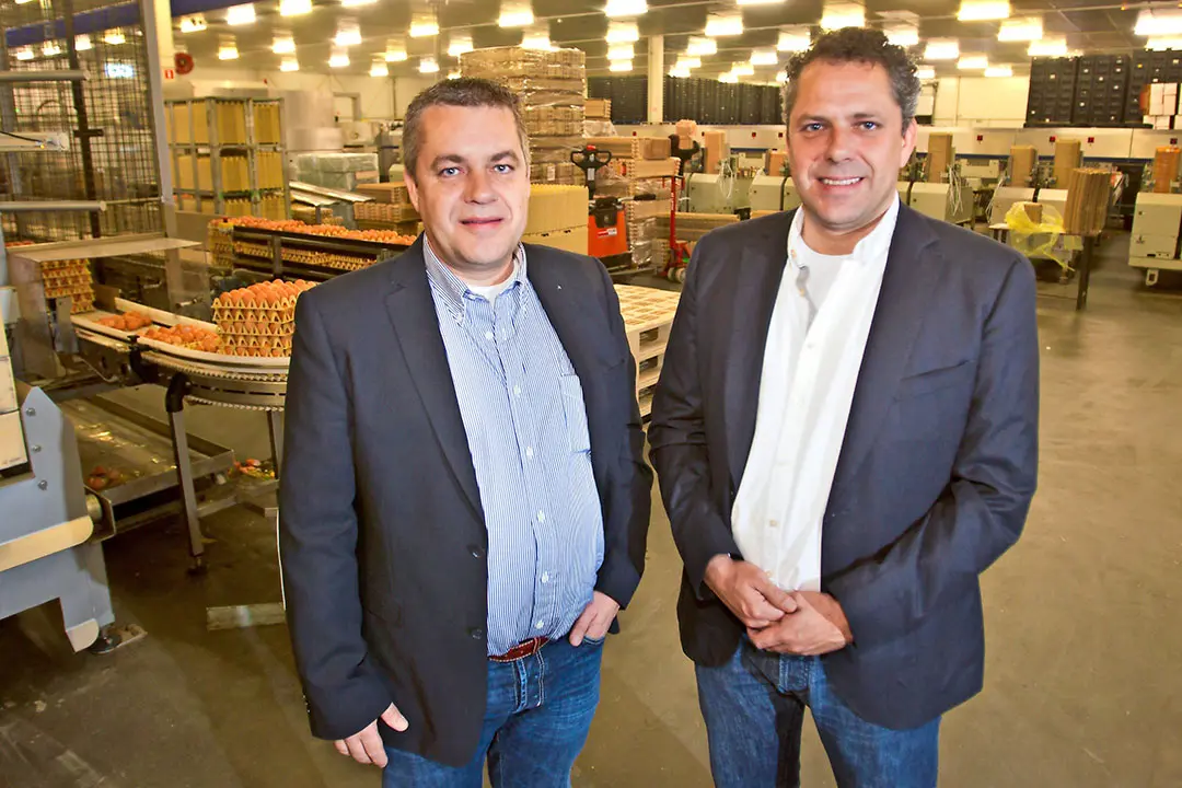 Gerrit en John Kwetters: de overname door Hardeman van de Kwetters-organisatie is de beste weg om door te groeien. - Foto: Peter Roek
