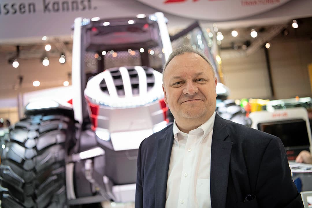 Thierry Panadero, vice-president en general manager Case IH en Steyr Europa. - Foto: Mark Pasveer