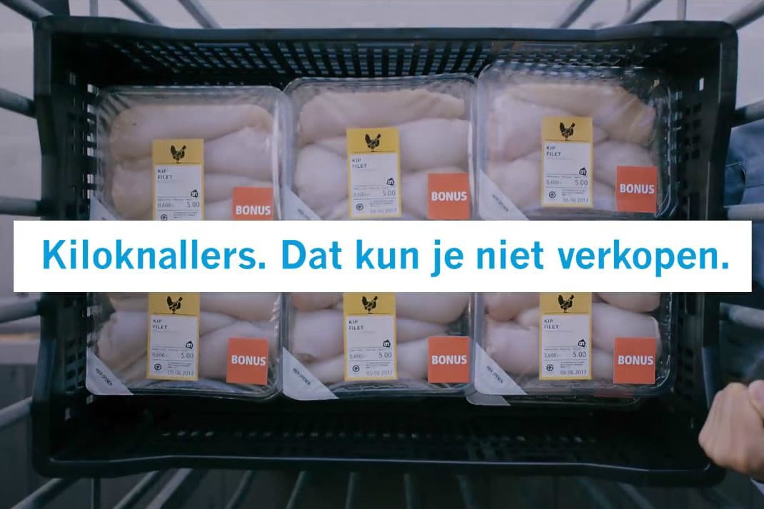 Foto: screendump reclamespot Wakker Dier