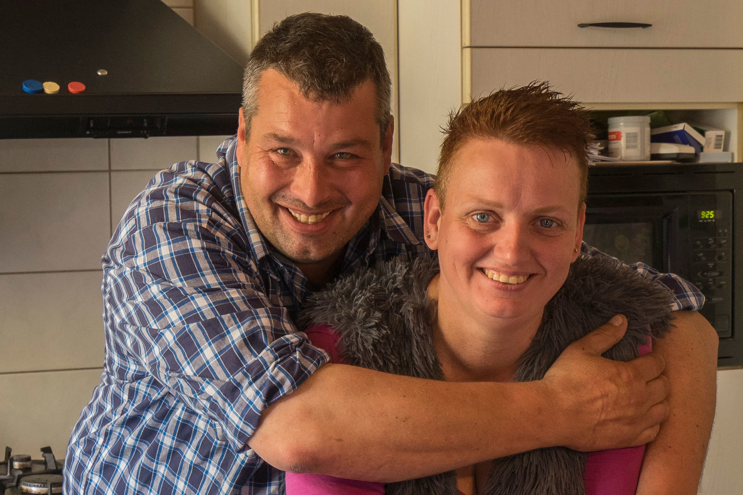 Kevin Eurlings en Corine Visscher. - Foto: Jan Willem van Vliet