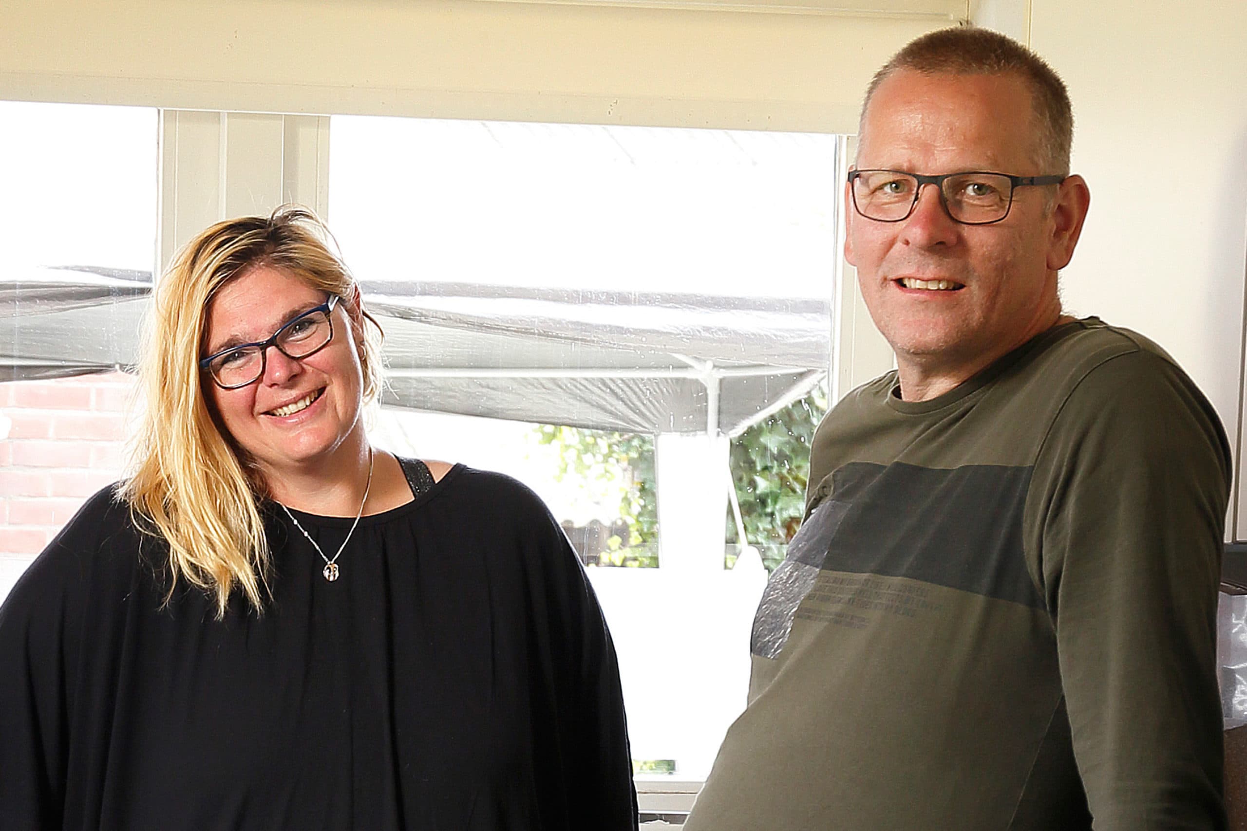 Hans en Marga Kroezen. - Foto: Hans Prinsen