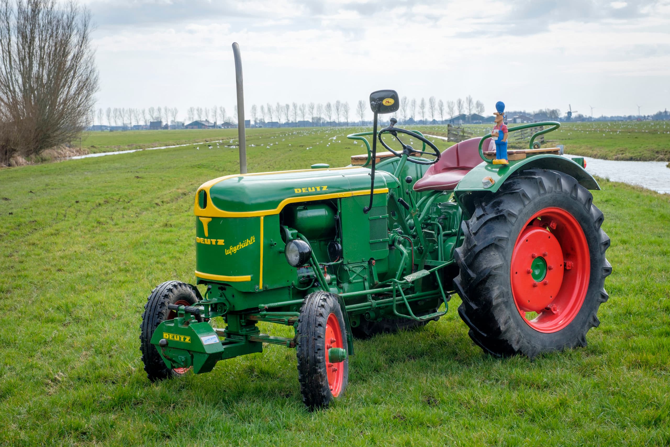 De Deutz van Arie Jongeneel. - Foto: Joep van der Pal/Roel Dijkstra