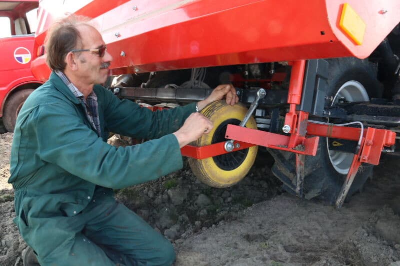 De Startec pomp heeft een capaciteit van 3 liter per minuut bij 3 bar.