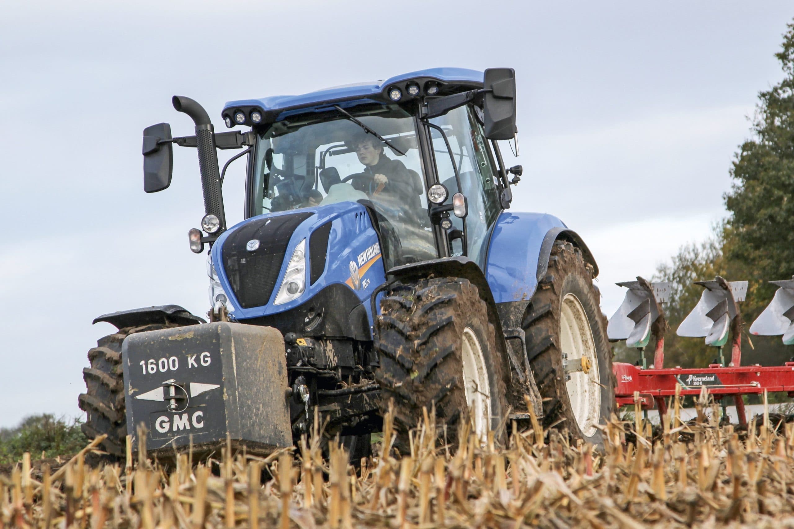New Holland T6.175: puike prestaties, details kunnen beter