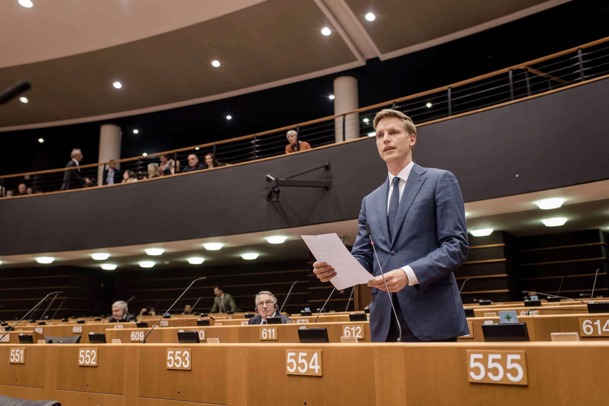 Jan Huitema, lid van VVD in het Europees Parlement. - Foto: ANP