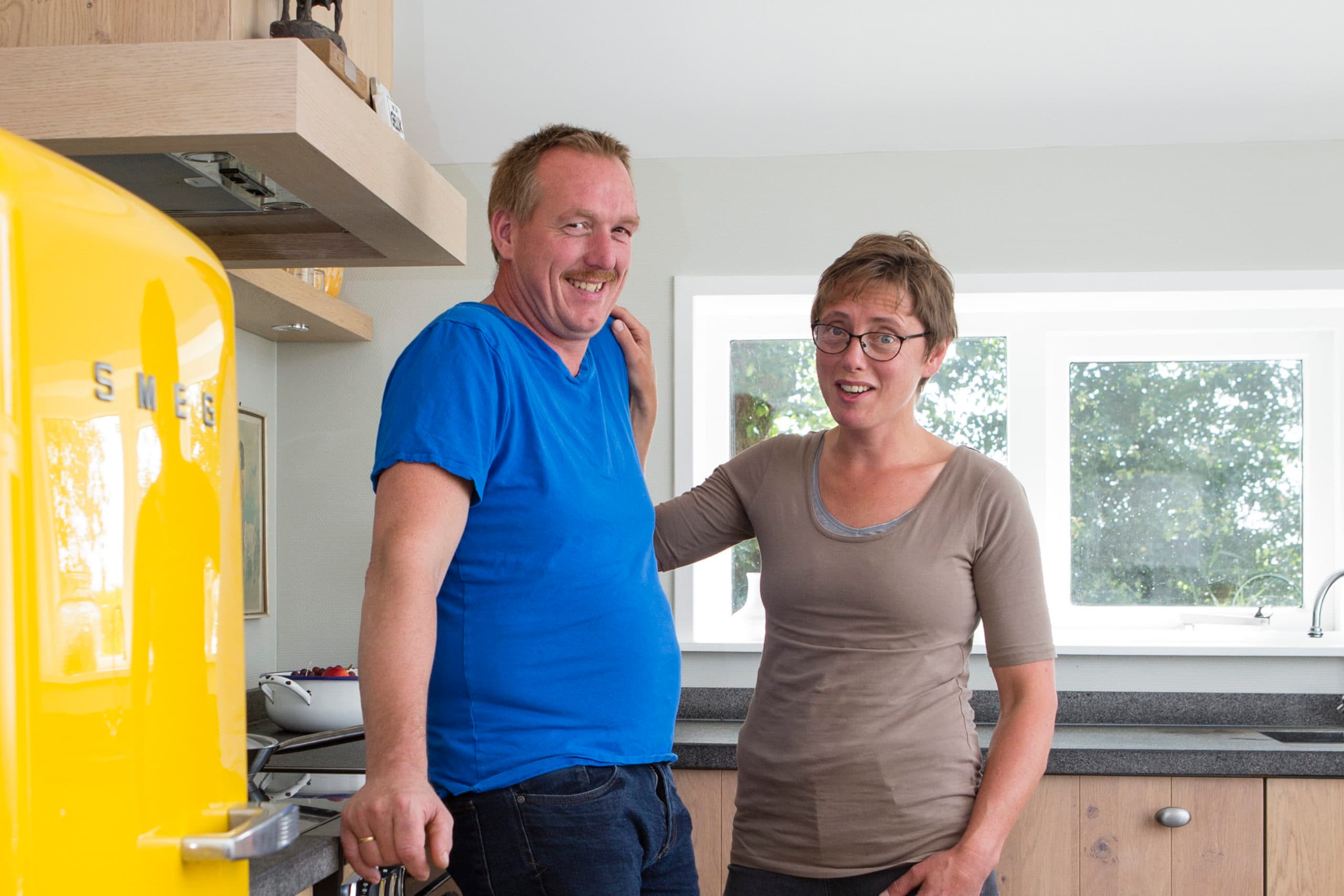 Harm van der Veen en Ankie van der Veen Meijer - Foto: Anne van der Woude