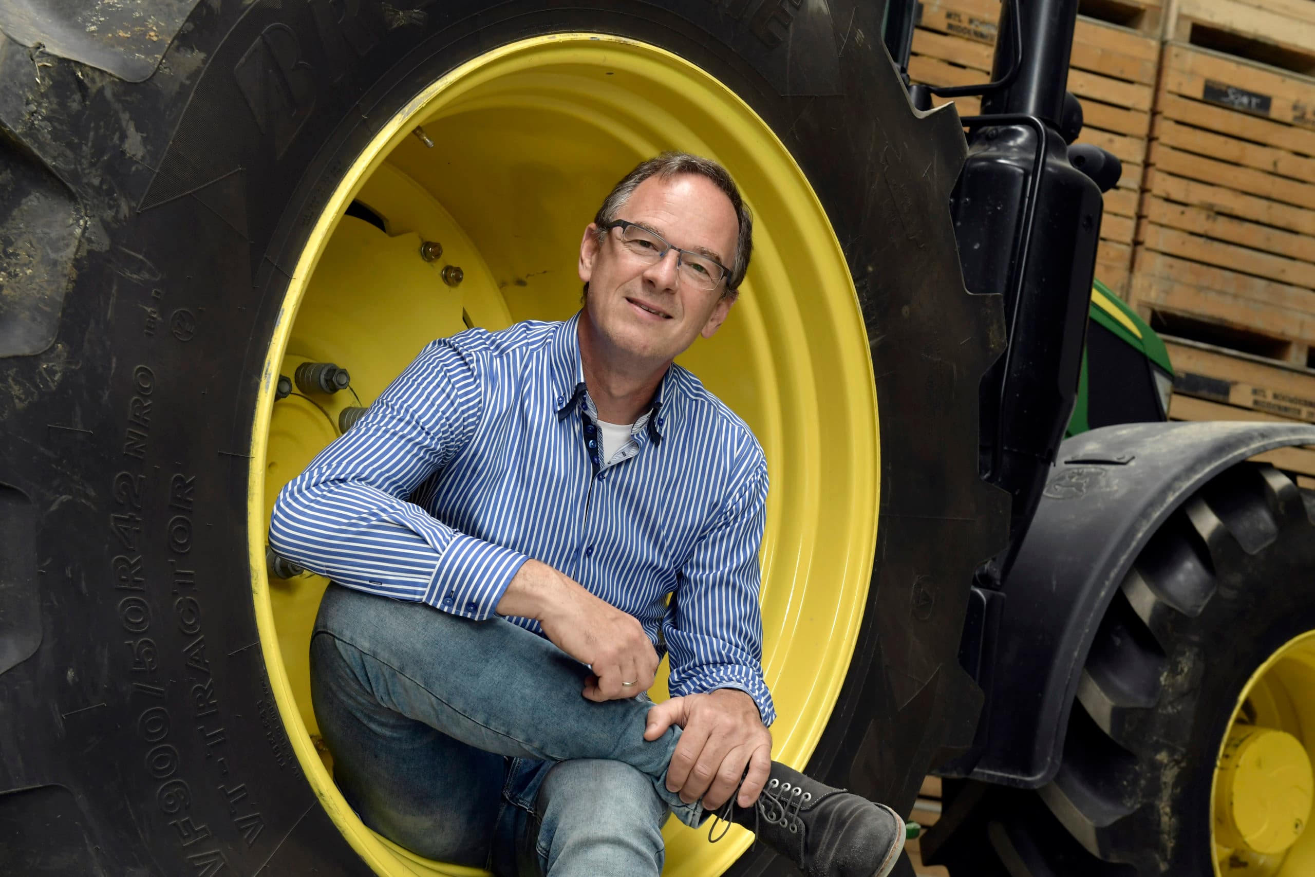 Agrarisch coach en -mediator Dik Veefkind. - Foto: Cor Salverius