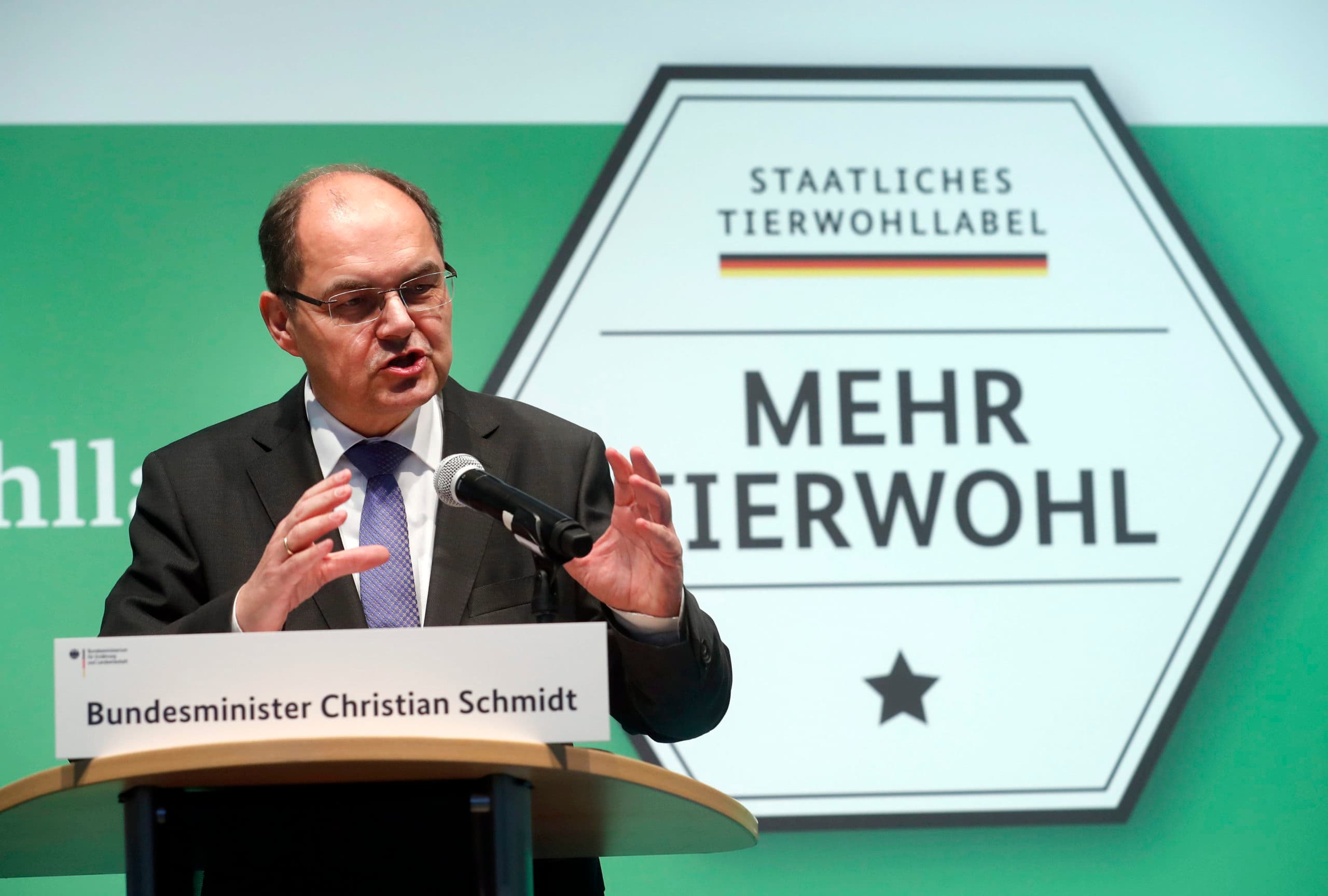 De Duitse landbouwminister Christian Schmidt - Foto: ANP