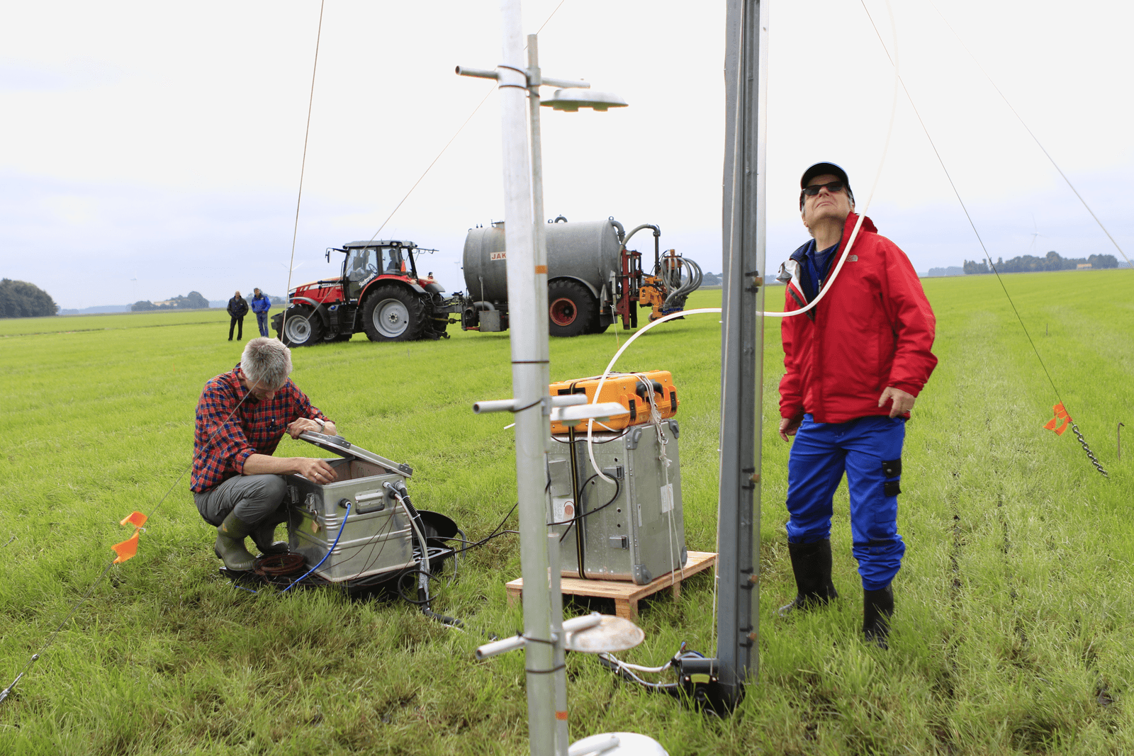 Internationaal experiment voor preciezere ammoniakmeting. - Foto: ECN