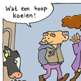 Opa en de namen van al zijn koeien