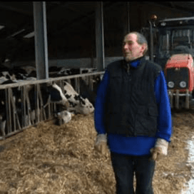 Veehouders in de vrieskou