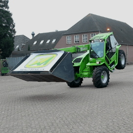 Spektakel op Abemec-show