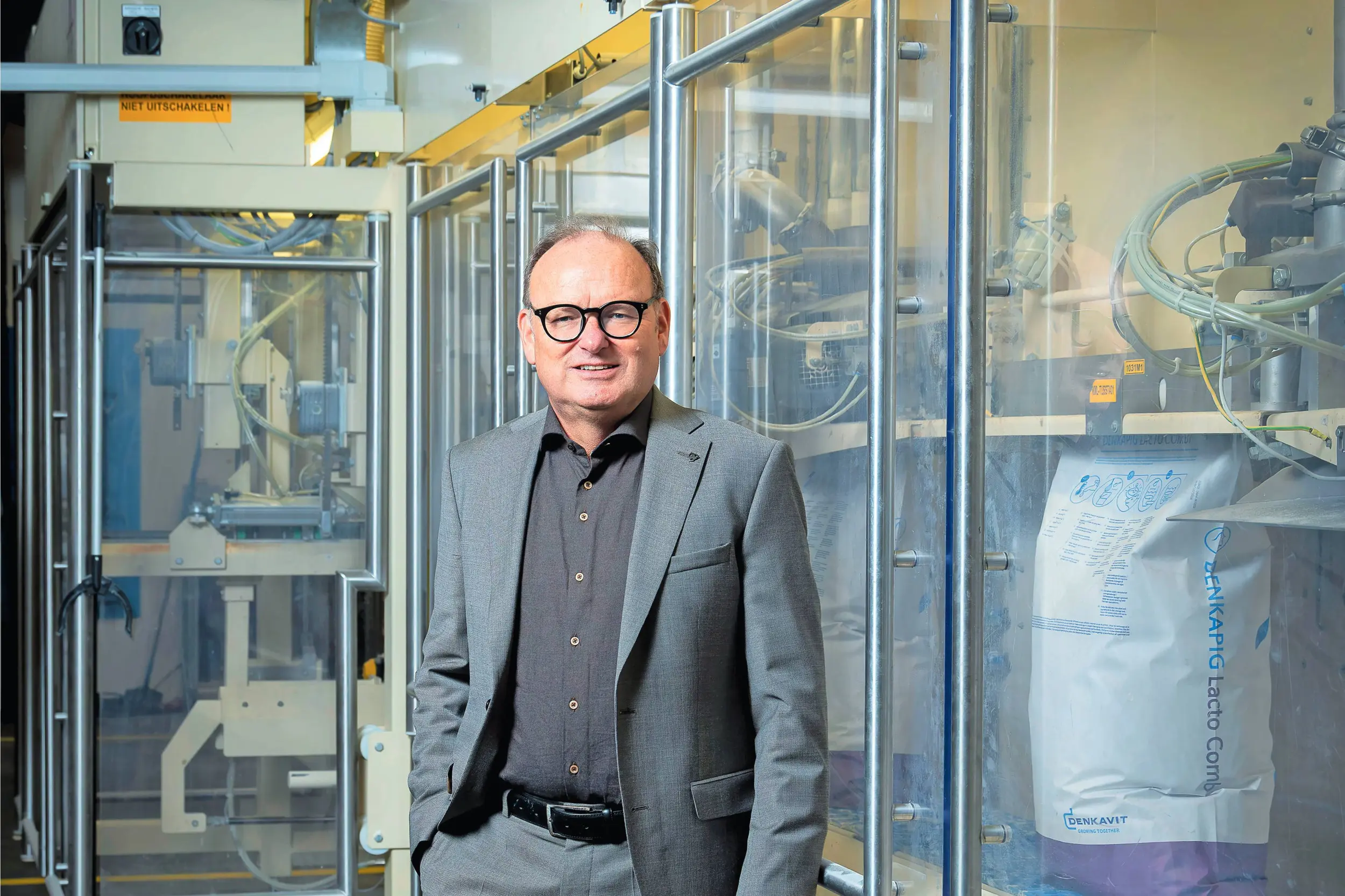 Henk Botter (60) werkt sinds 1998 bij Denkavit. In 2014 werd hij directeur van Denkavit Duitsland en sinds 2018 is hij commercieel directeur van de Denkavit Group. Foto: Koos Groenewold
