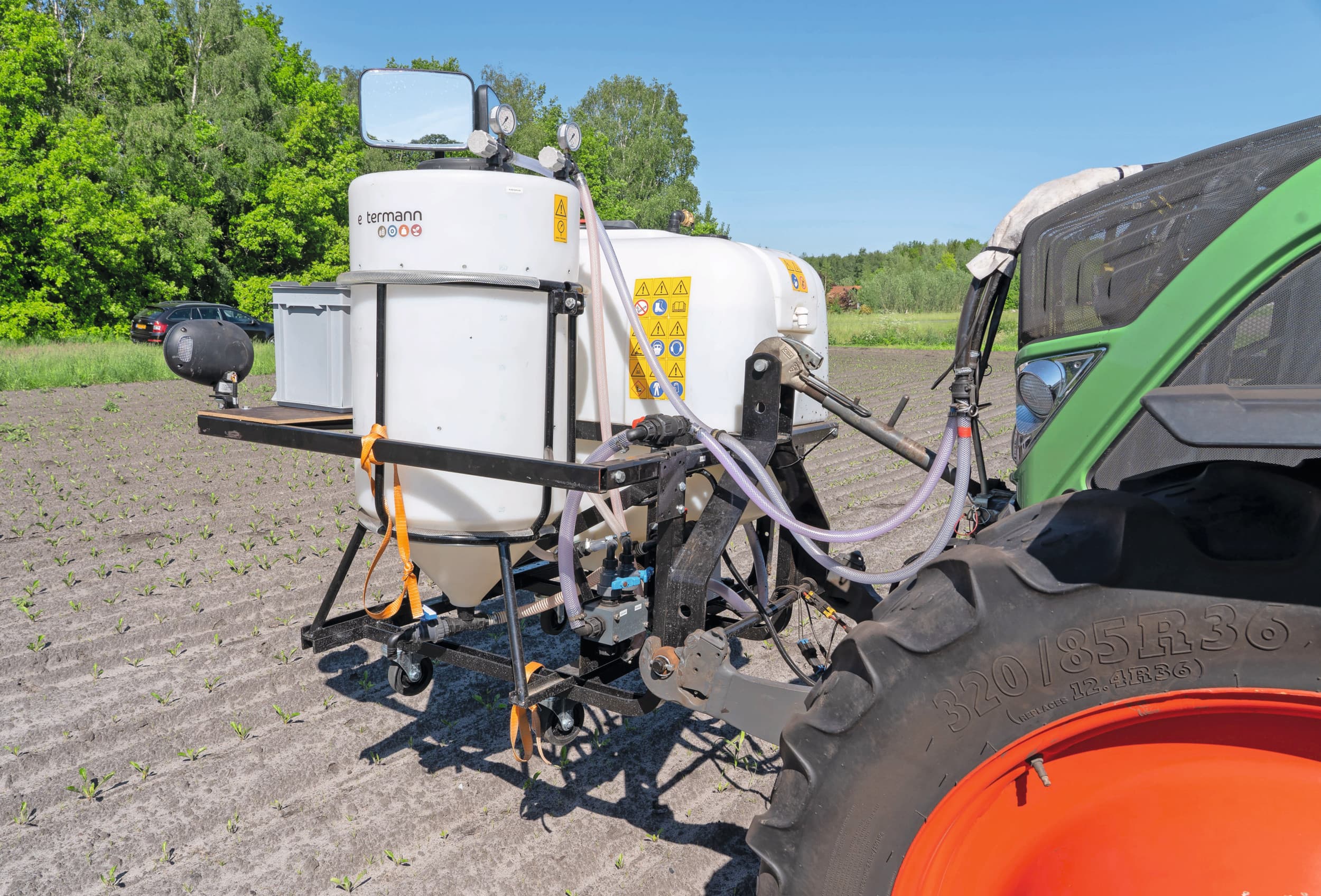 EcoRobotix ARA Spotsprayer. Foto: Jan Willem Schouten