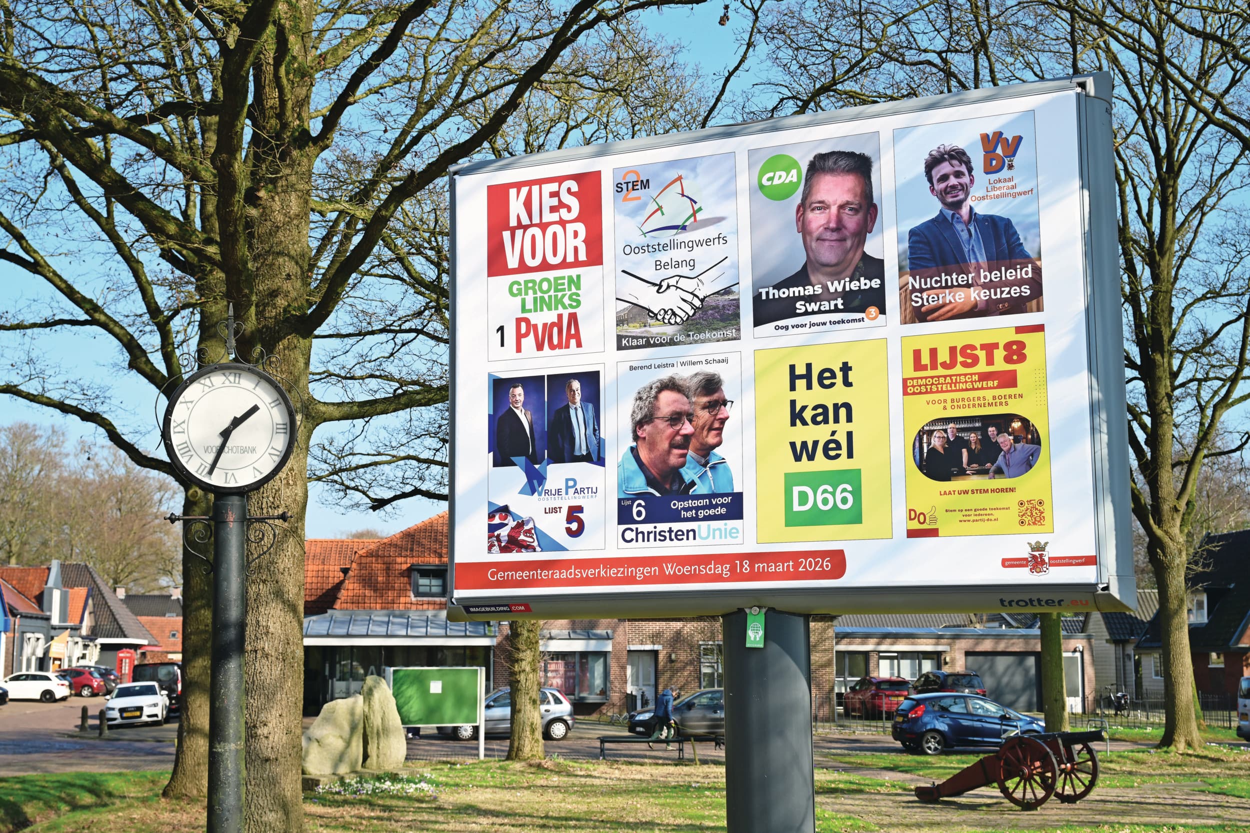 Nederland gaat woensdag 18 maart naar de stembus voor de gemeenteraadsverkiezingen. Gemeenten hebben veel invloed op het boerenerf, maar waar en wanneer kom je als boer de gemeente nou zoal tegen. Foto: ANP