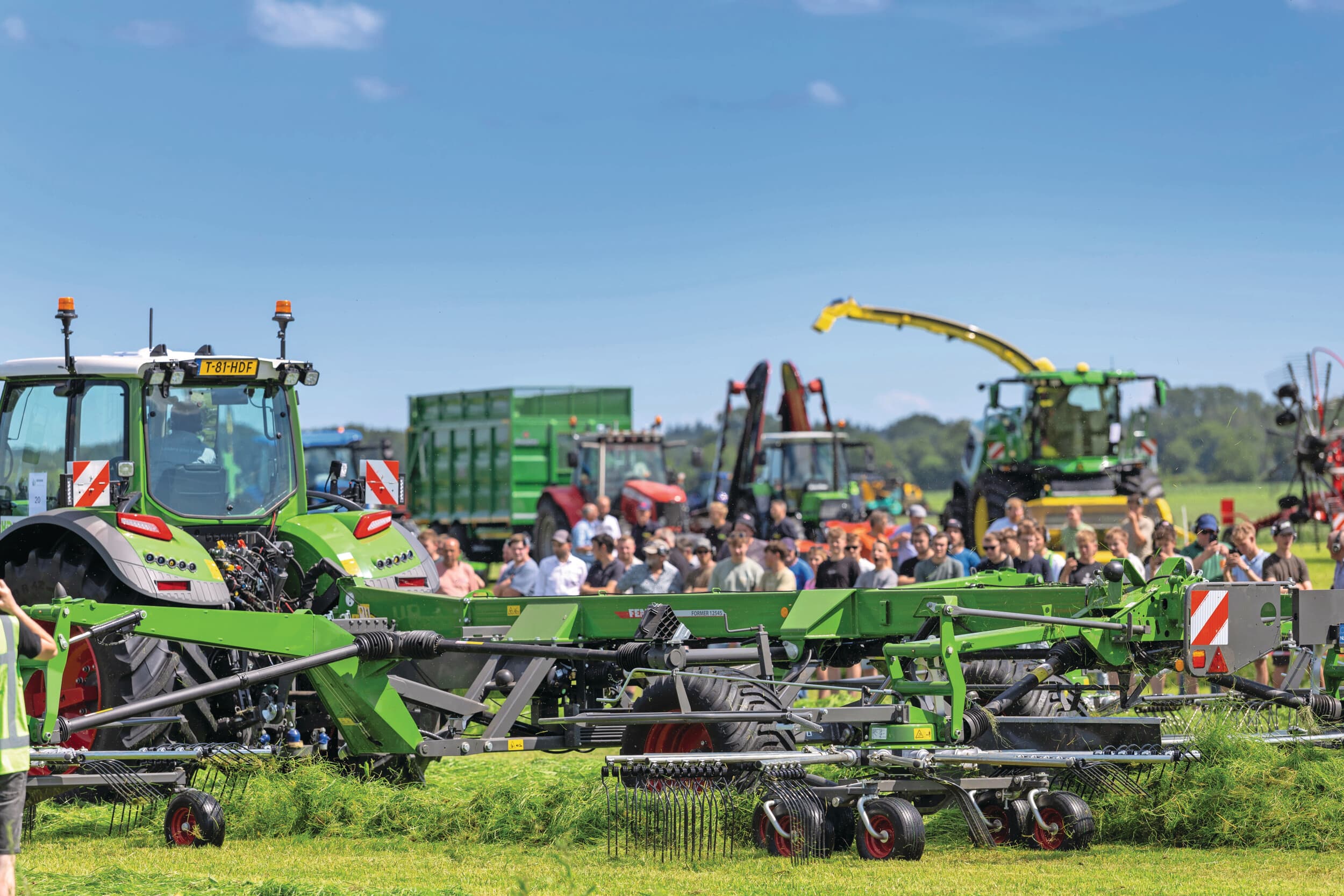 Grasdag grasoogst rundveehouders