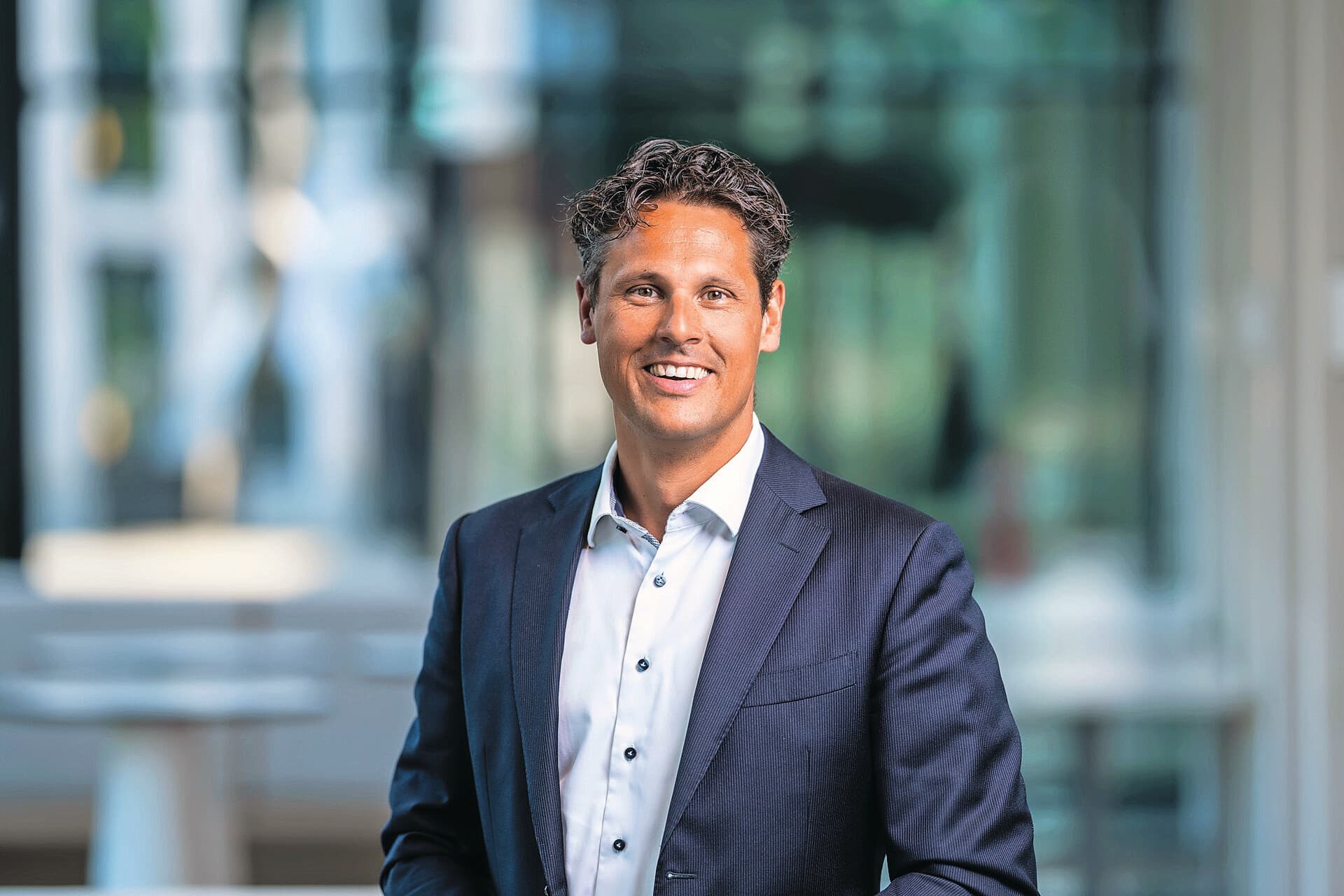 Nils den Besten maakt sinds oktober 2021 deel uit van het coöperatiebestuur en de raad van commissarissen. Foto: FrieslandCampina