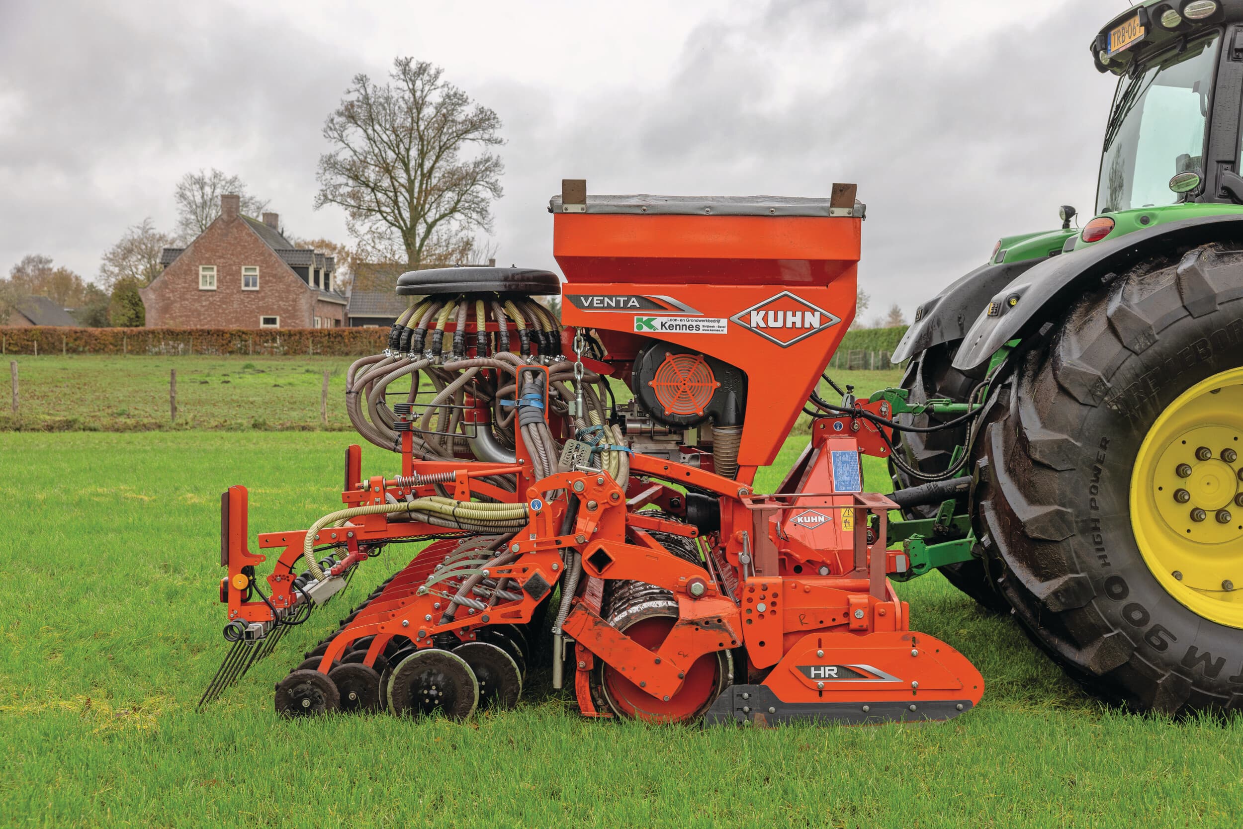 Franse landbouwmachine export