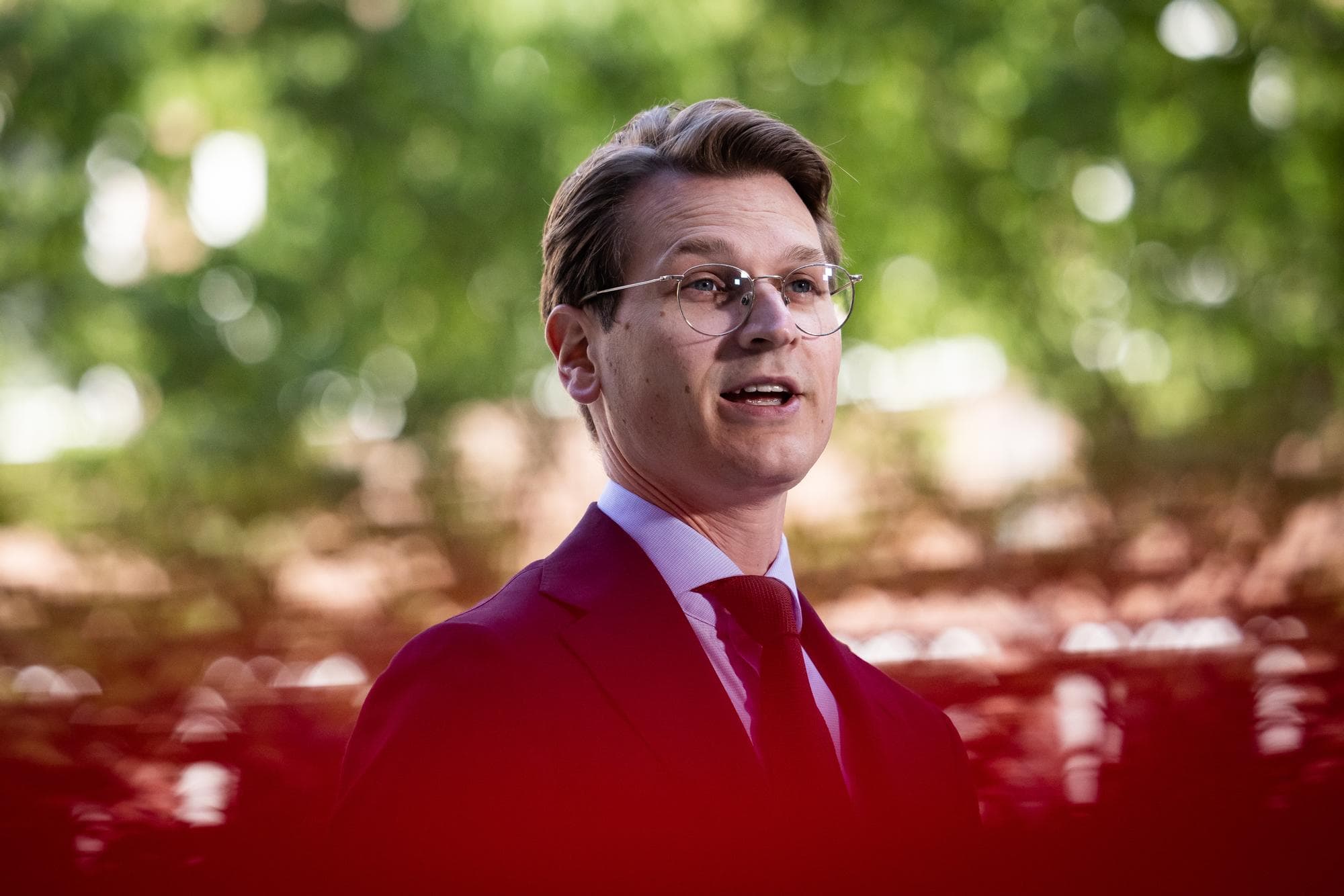 Landbouwminister Jaimi van Essen krijgt door de verdeeldheid onder boeren alle ruimte om zijn stikstofbeleid uit te voeren, aldus columnist Vergaderboer. Foto: ANP