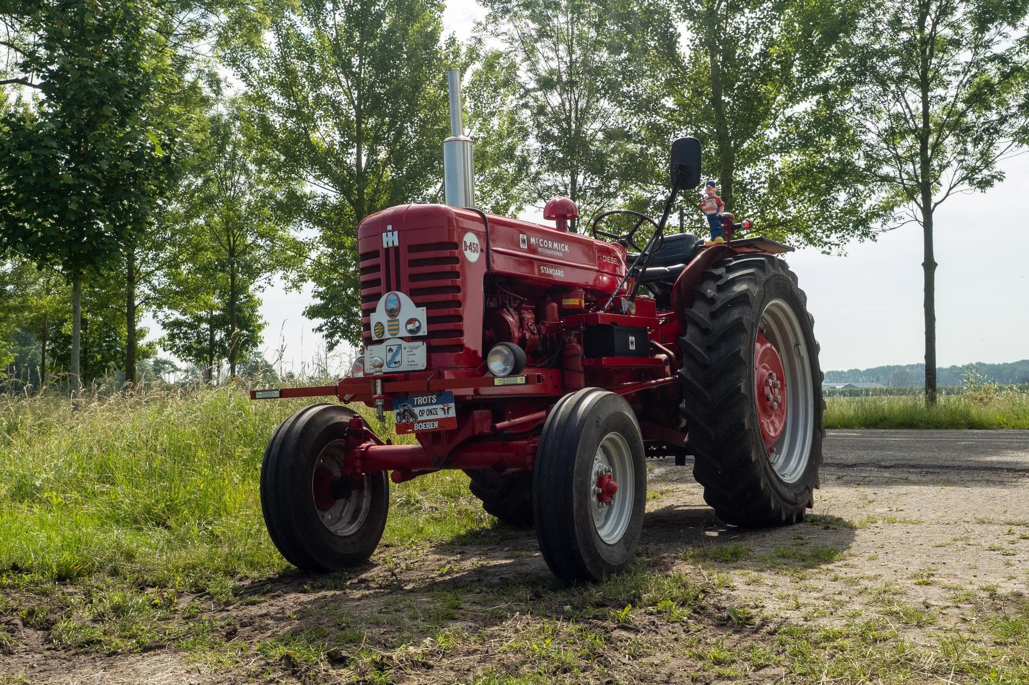 Een McCormick B450. Foto: Michiel Eberwijn