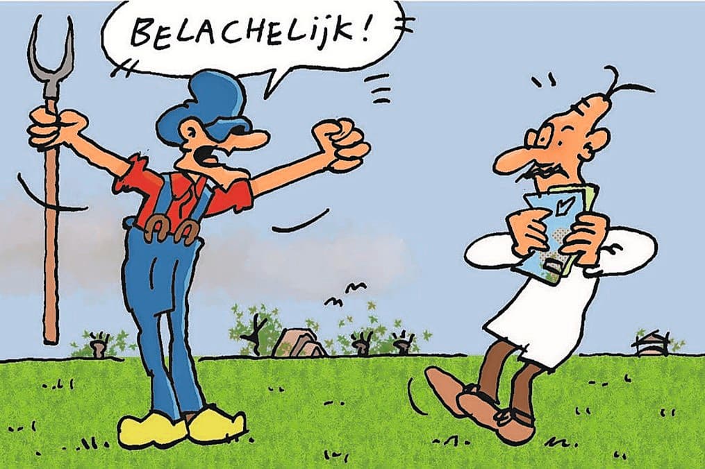 Strip | Opa hoort ‘Haagse plannen’ en schiet in de stress