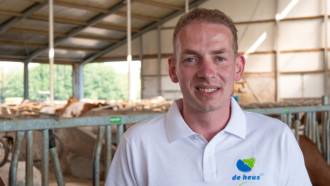 Freddie Westrik van De Heus Voeders: steek in op de benutting van vers gras via zomerstalvoedering.